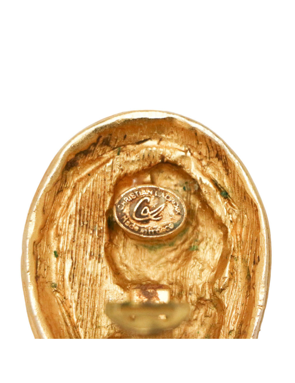 Boucles d'oreille CHRISTIAN LACROIX Médaillons