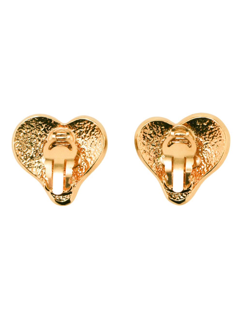 Clips coeur CHANEL vintage