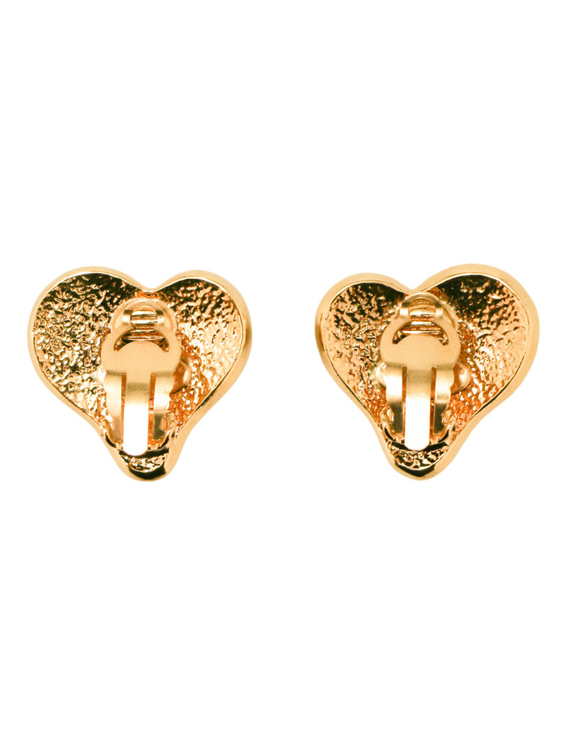 Clips coeur CHANEL vintage