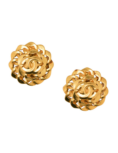 Boucles s'oreille CHANEL Vintage