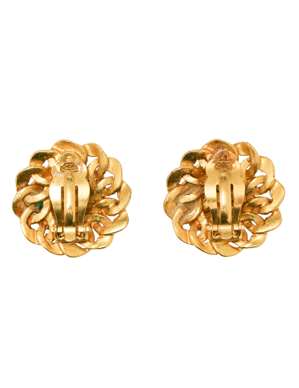 Boucles s'oreille CHANEL Vintage