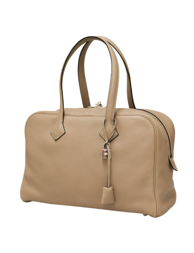 Sac Victoria HERMES taurillon clémence