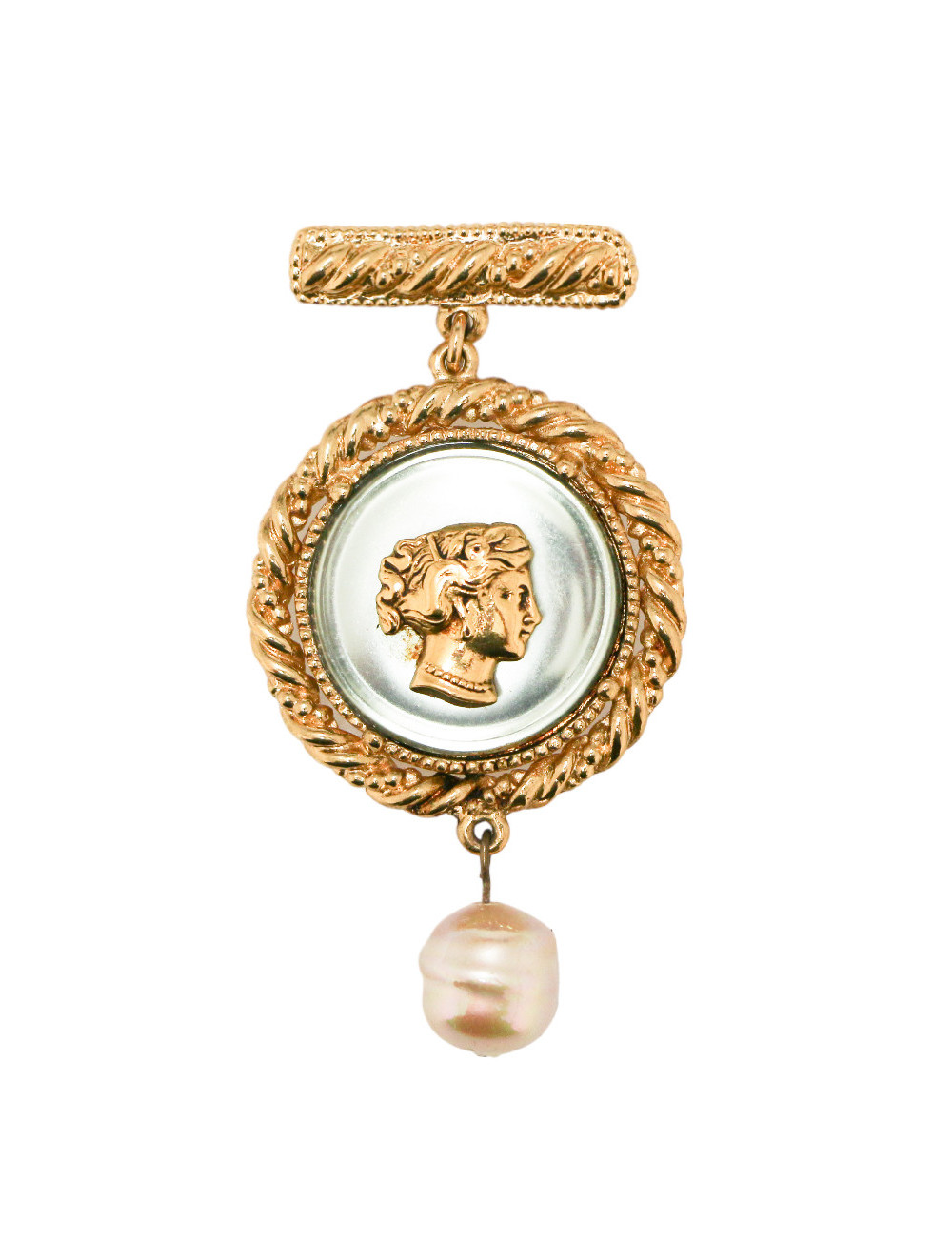 Broche pendante YSL YVES SAINT LAURENT