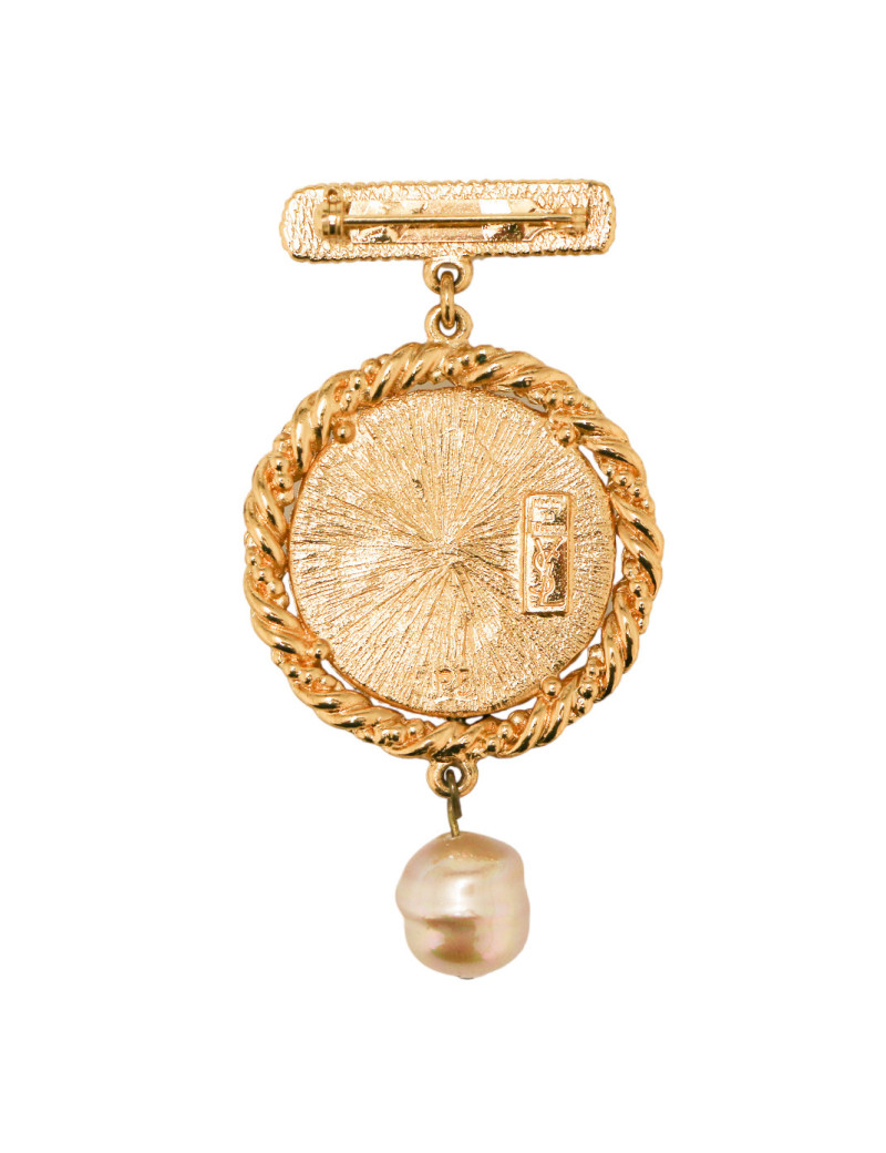 Broche pendante YSL YVES SAINT LAURENT