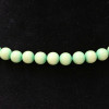 Collier perles vert d'eau Vintage
