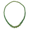 Collier perles vert d'eau