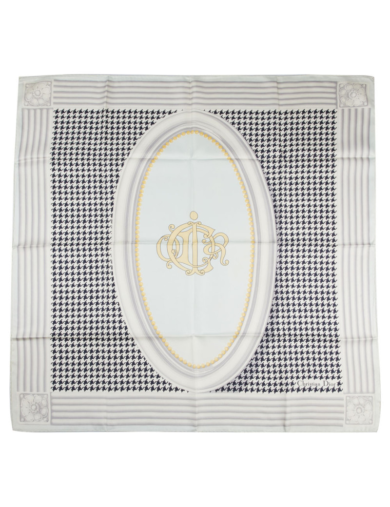 Carré CHRISTIAN DIOR soie Vintage 