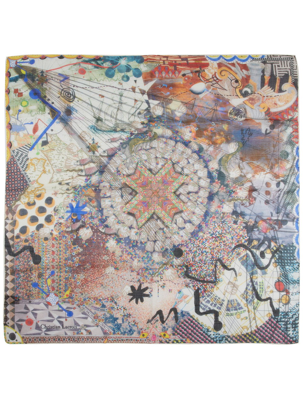 Foulard CHRISTIAN LACROIX Vintage