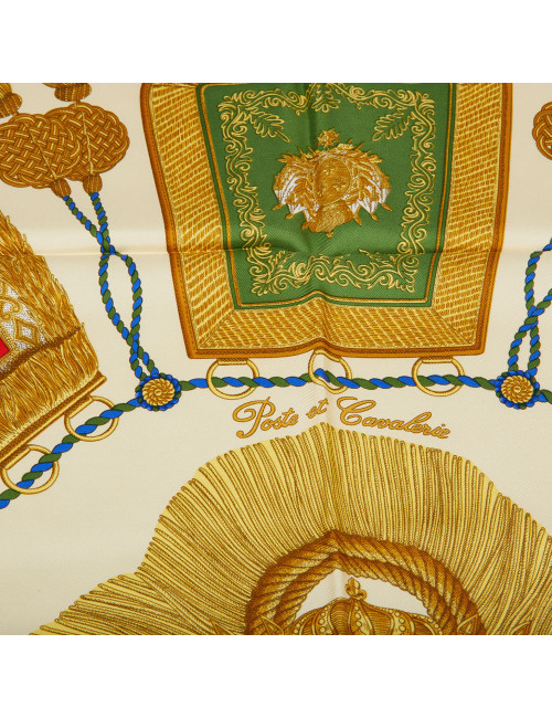 Carré HERMES Poste et Cavalerie