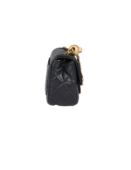Sac rabat CHANEL noir