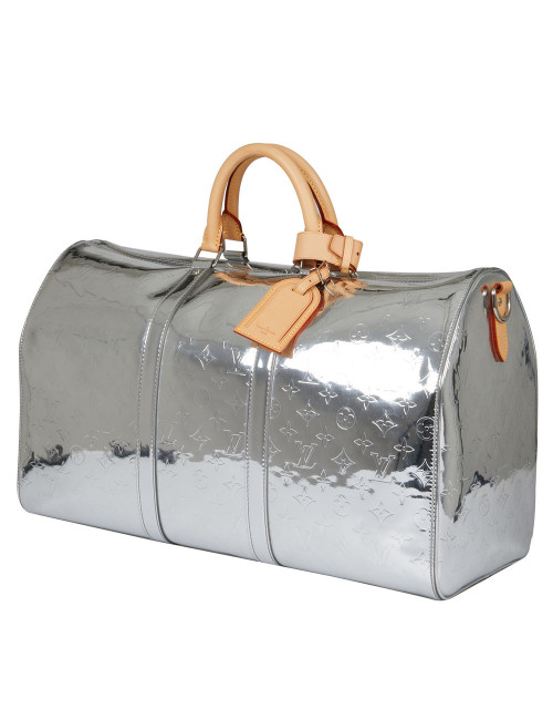 Louis Vuitton Keepall 50 in Mirror Silver