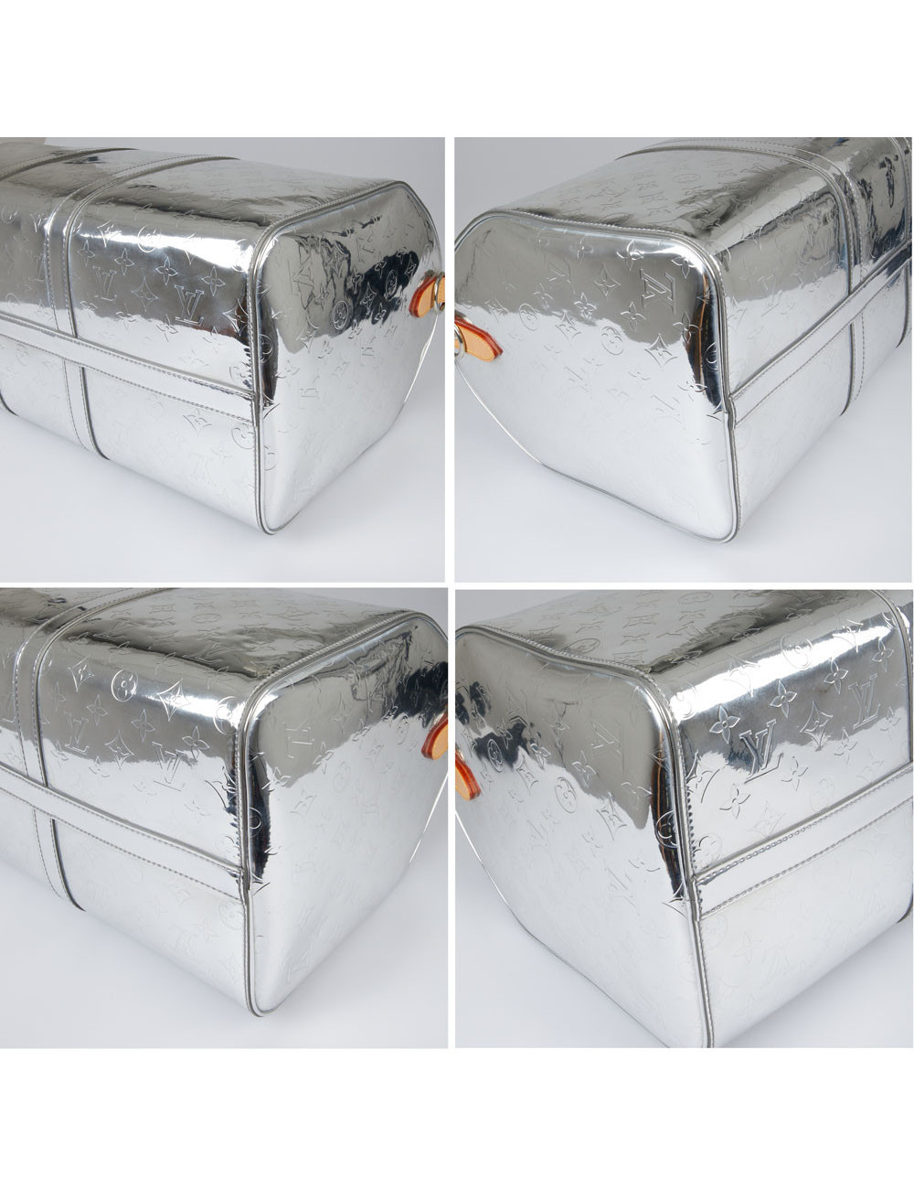 Louis Vuitton Keepall 50 in Mirror Silver