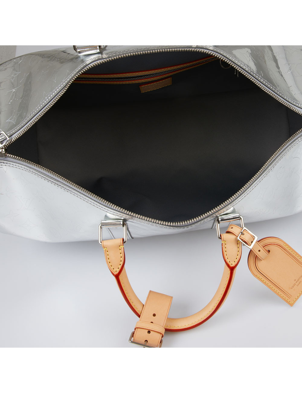 Louis Vuitton Keepall 50 in Mirror Silver
