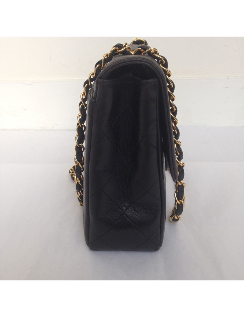 Sac CHANEL cuir marron