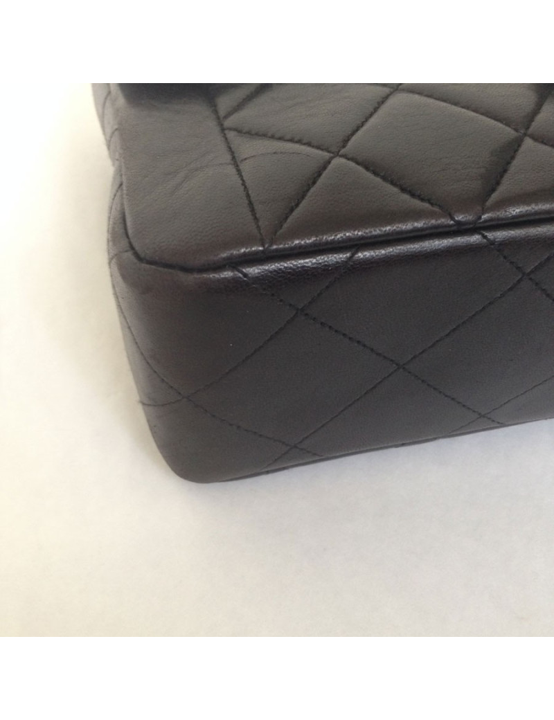 Sac CHANEL cuir marron