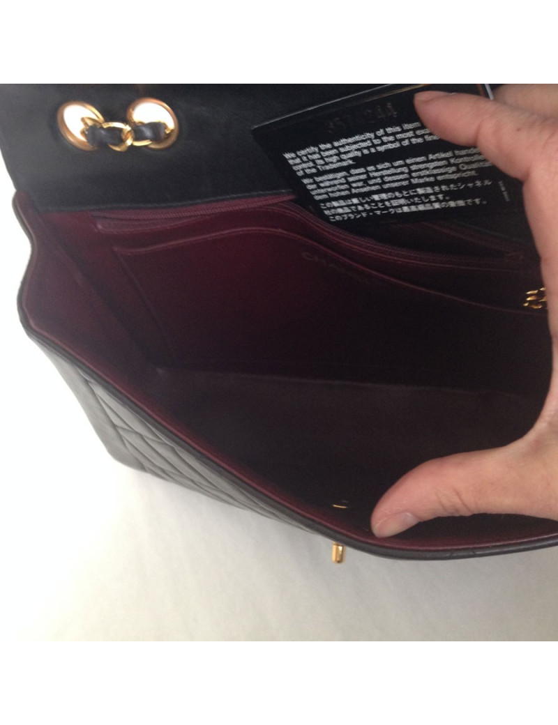 Sac CHANEL cuir marron