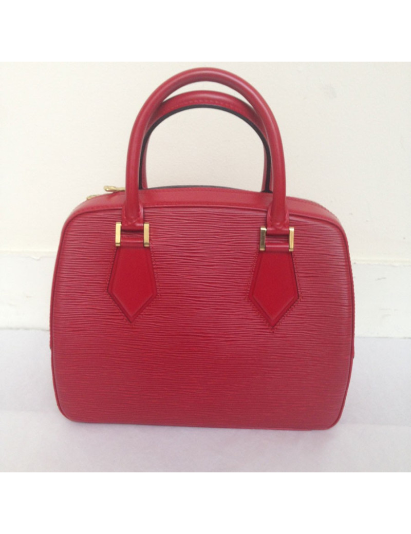 Sac cuir épi rouge LOUIS VUITTON