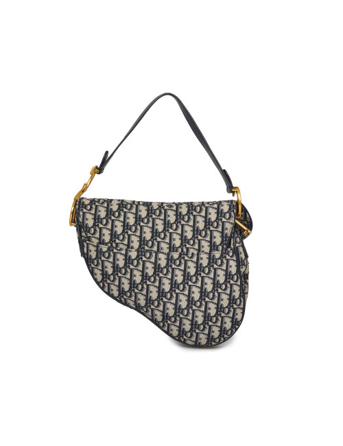 Saddle Dior oblique bleu