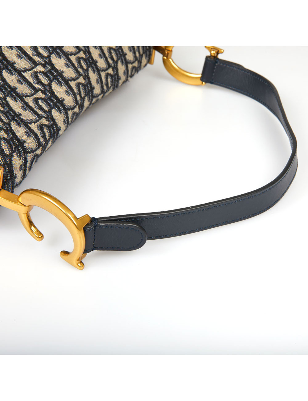 Saddle Dior oblique bleu