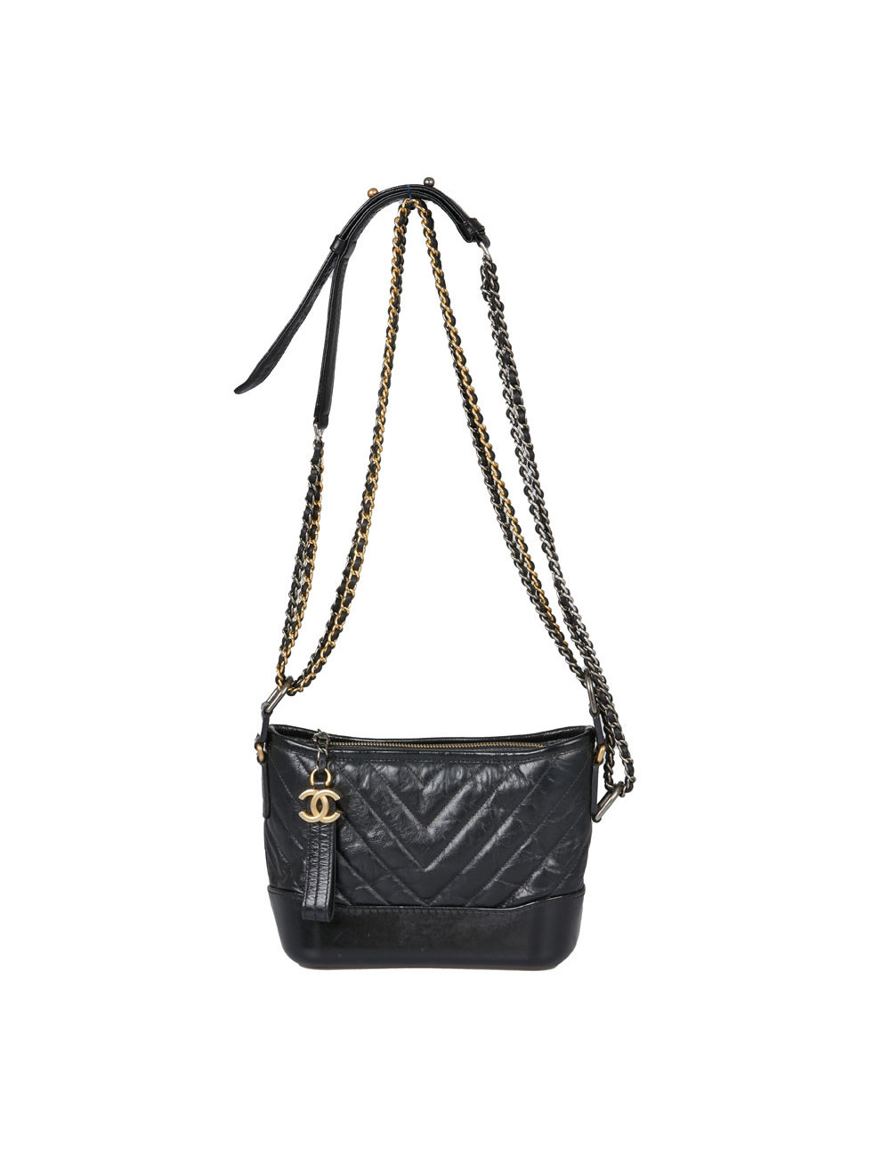 Petit sac Gabrielle CHANEL noir