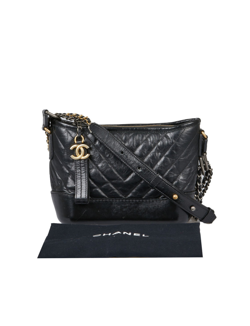 Petit sac Gabrielle CHANEL noir