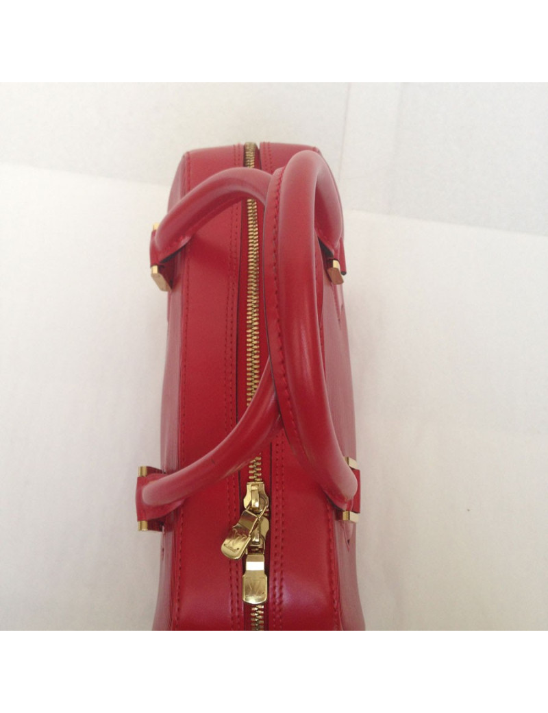Sac cuir épi rouge LOUIS VUITTON