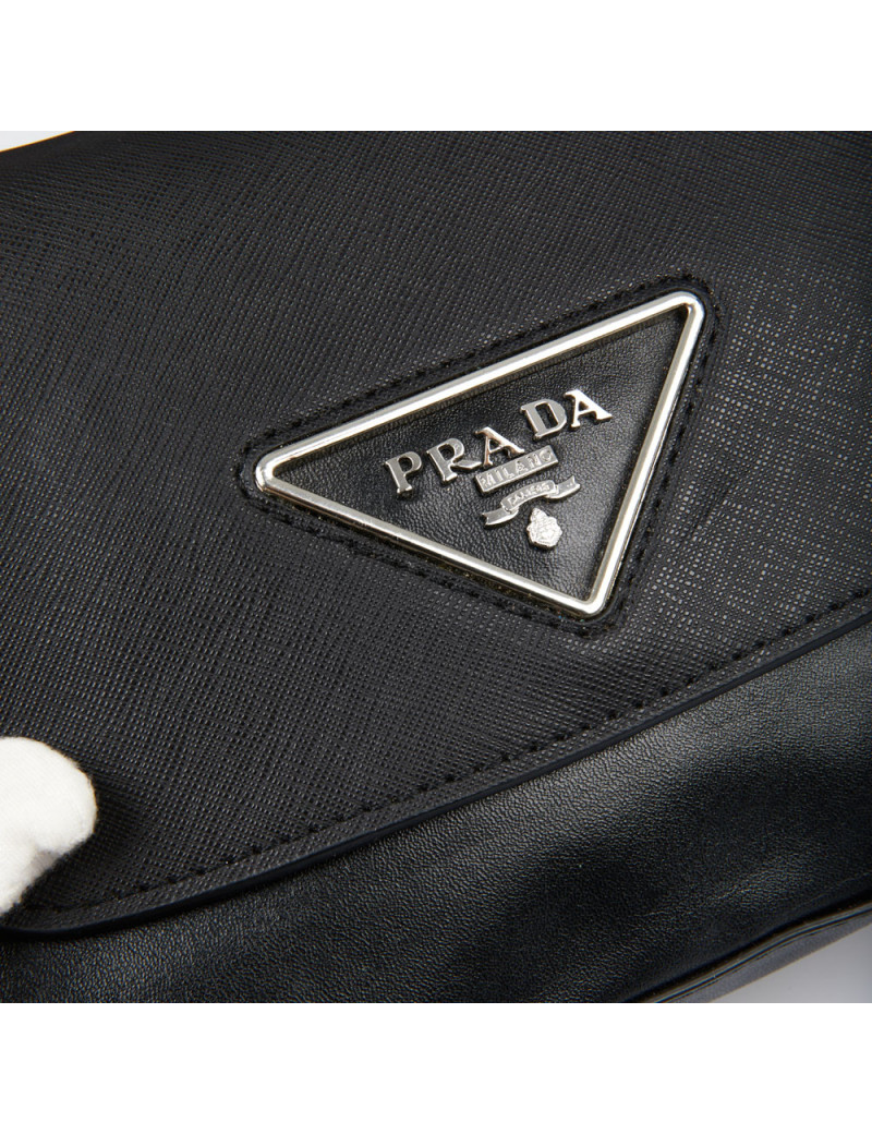 Petit sac PRADA cuir noir