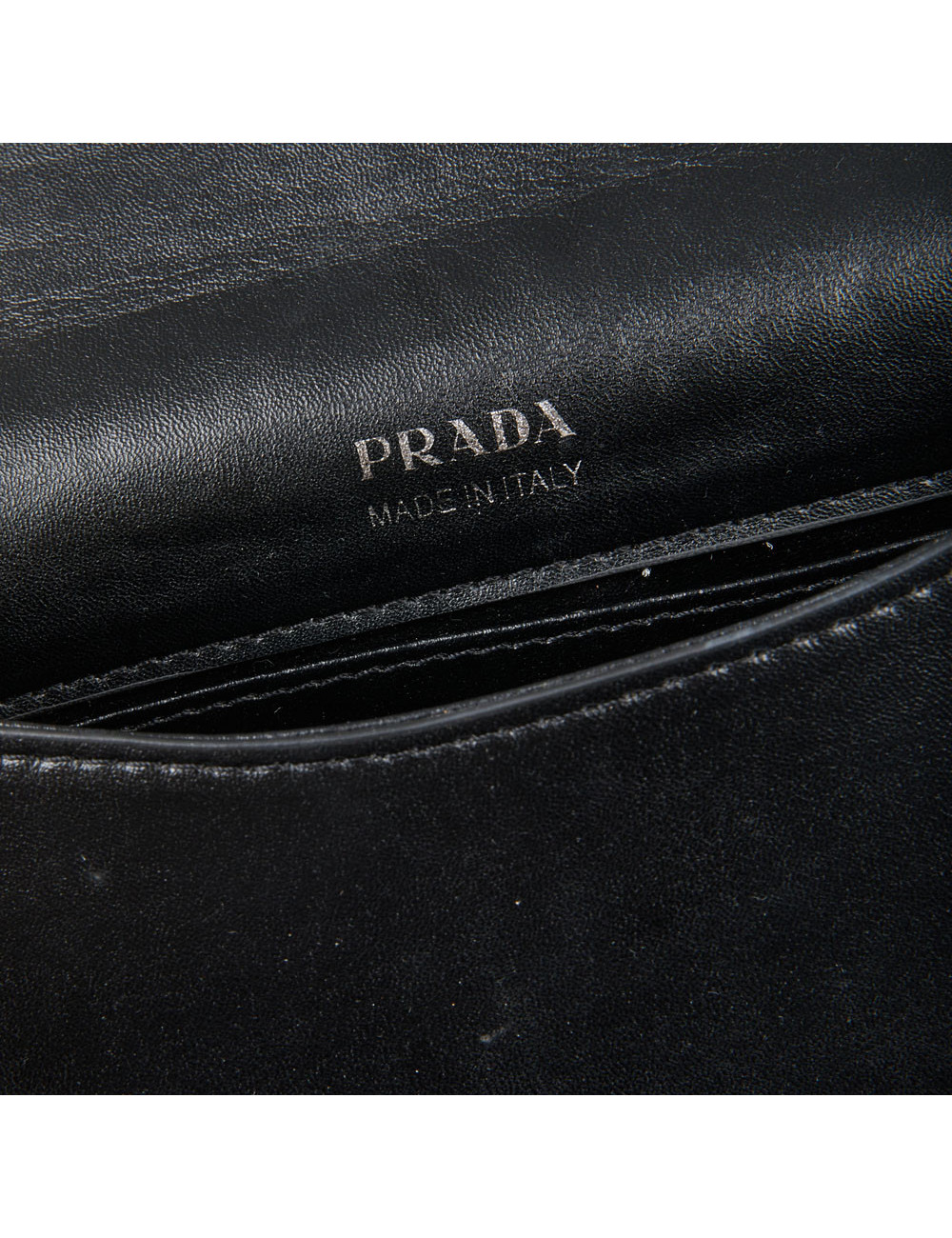 Petit sac PRADA cuir noir