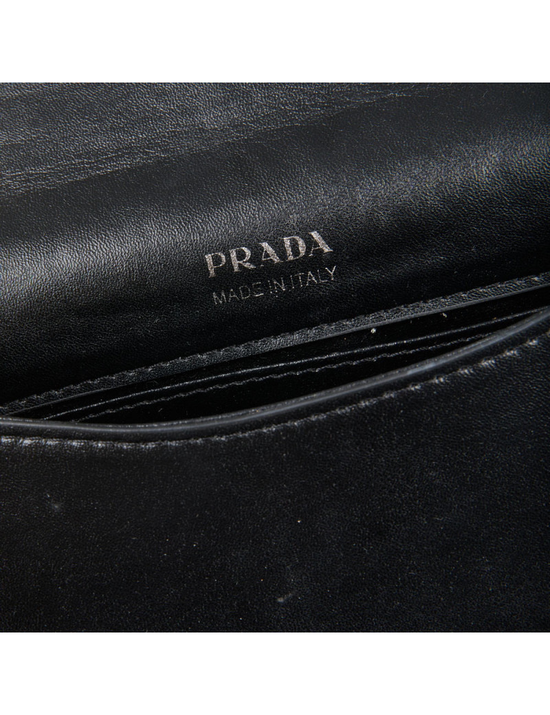 Petit sac PRADA cuir noir