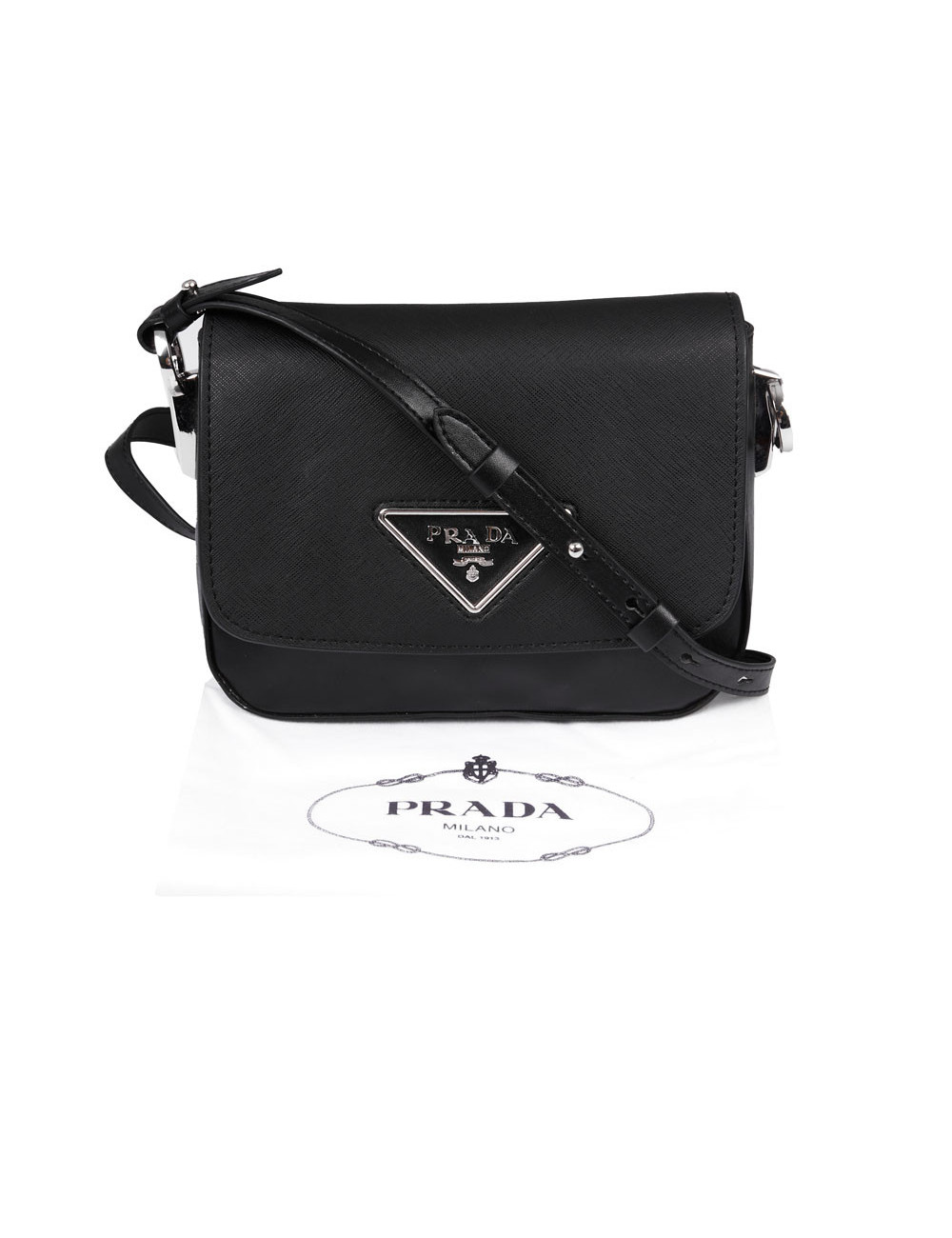 Petit sac PRADA cuir noir