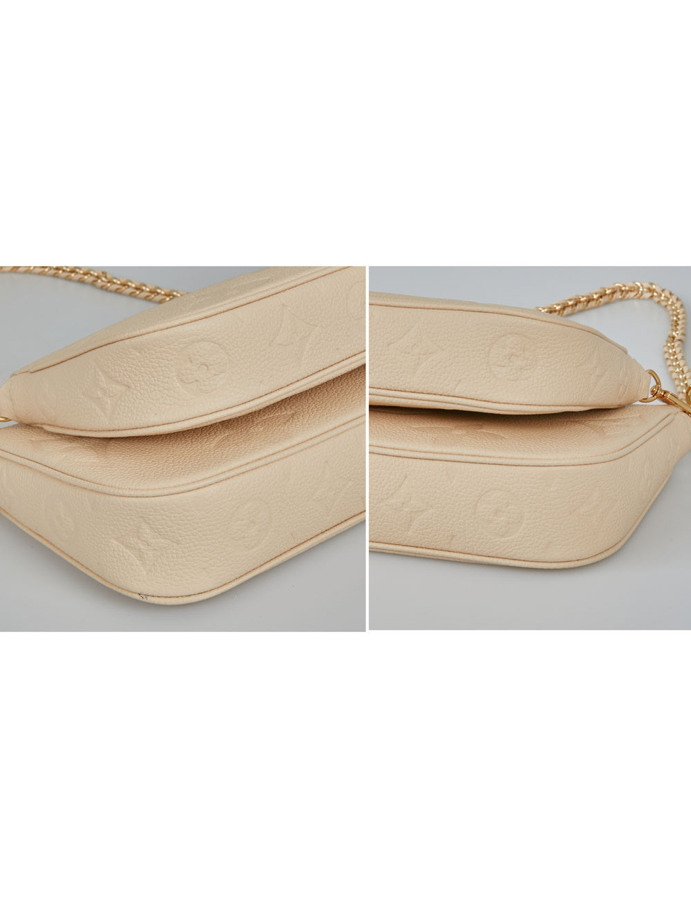 Sac Multi pochettes Louis Vuitton beige