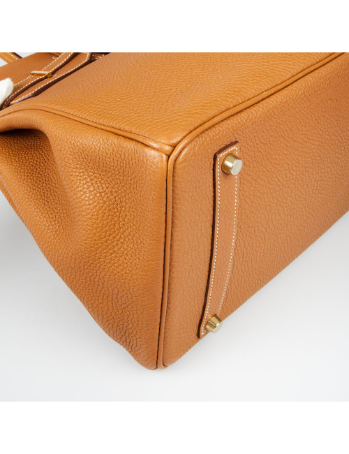 Birkin 35 Hermes gold : occasion certifiée authentique