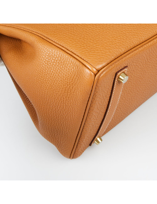 Birkin 35 Hermes gold : occasion certifiée authentique