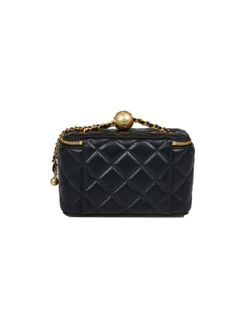 Petit Vanity CHANEL cuir noir