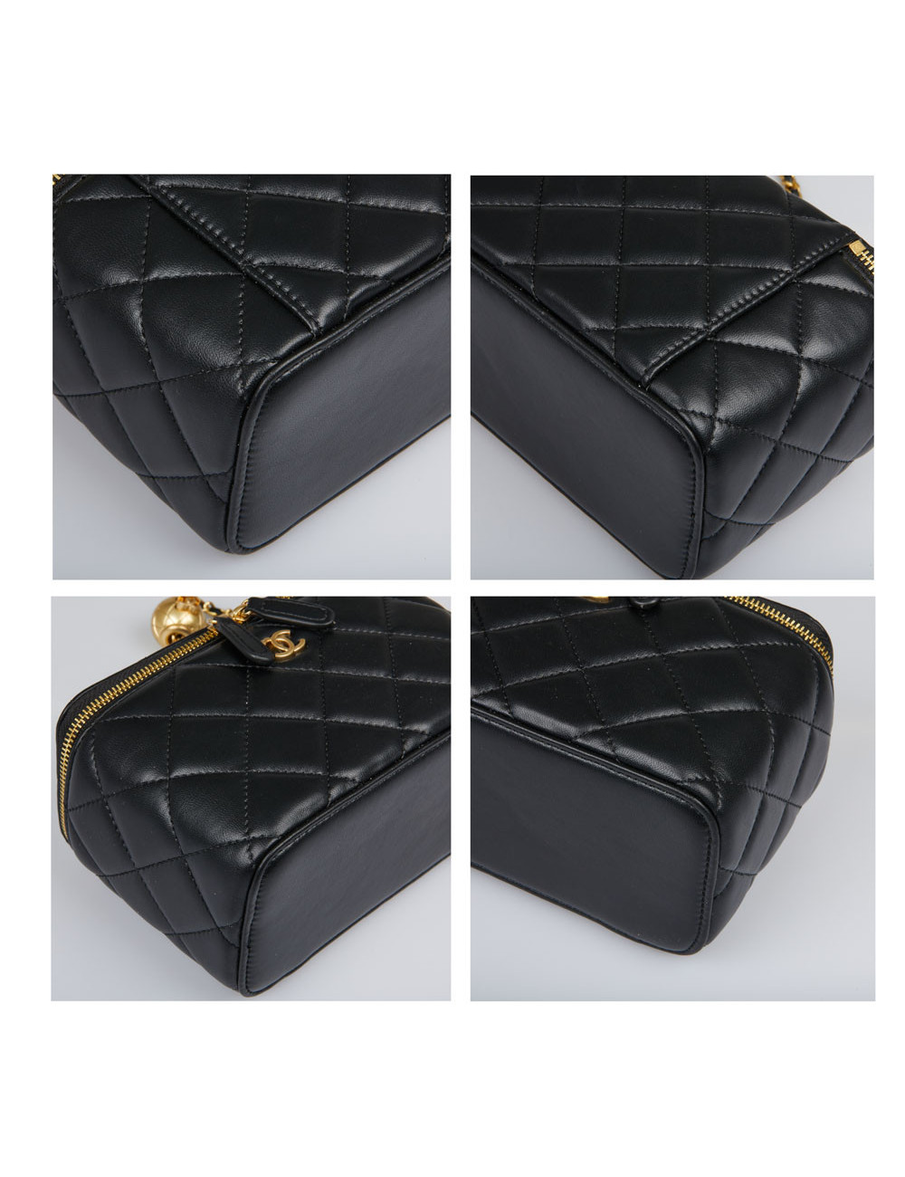 Petit Vanity CHANEL cuir noir