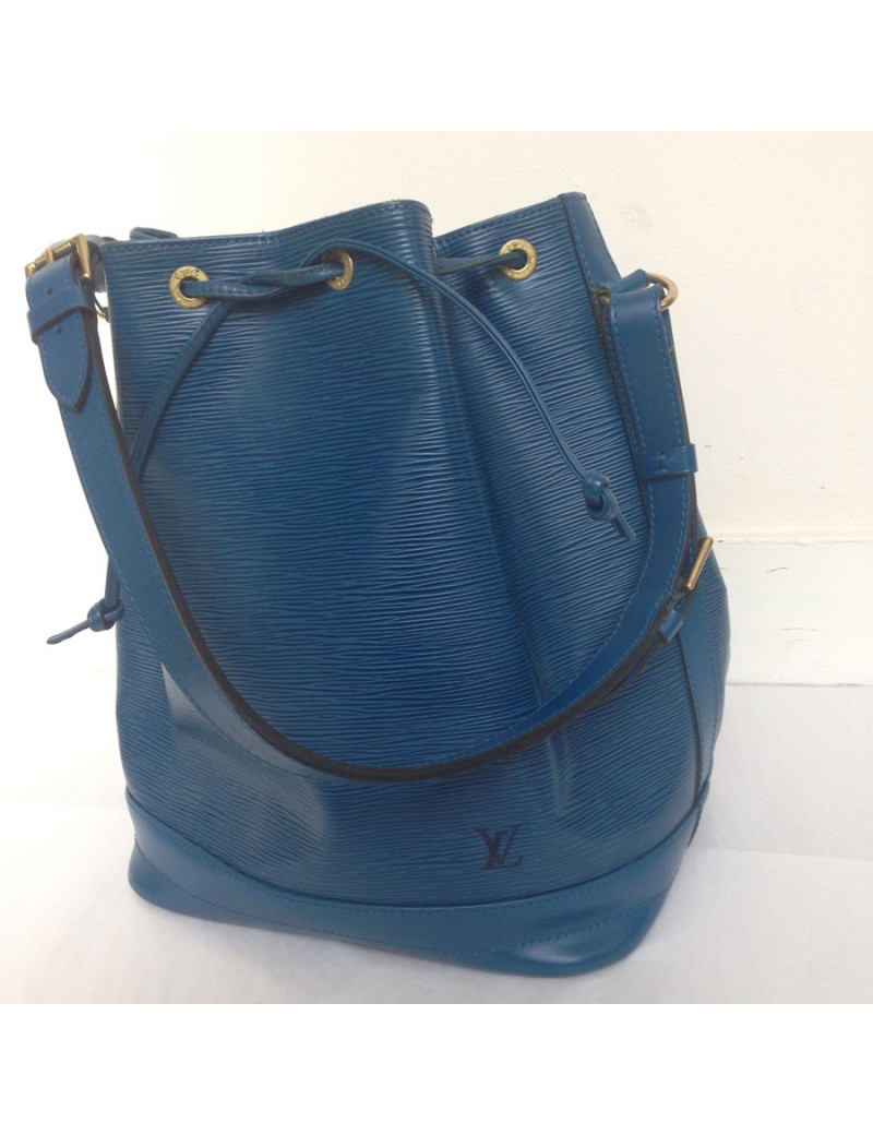Sac "Noe" épi bleu LOUIS VUITTON