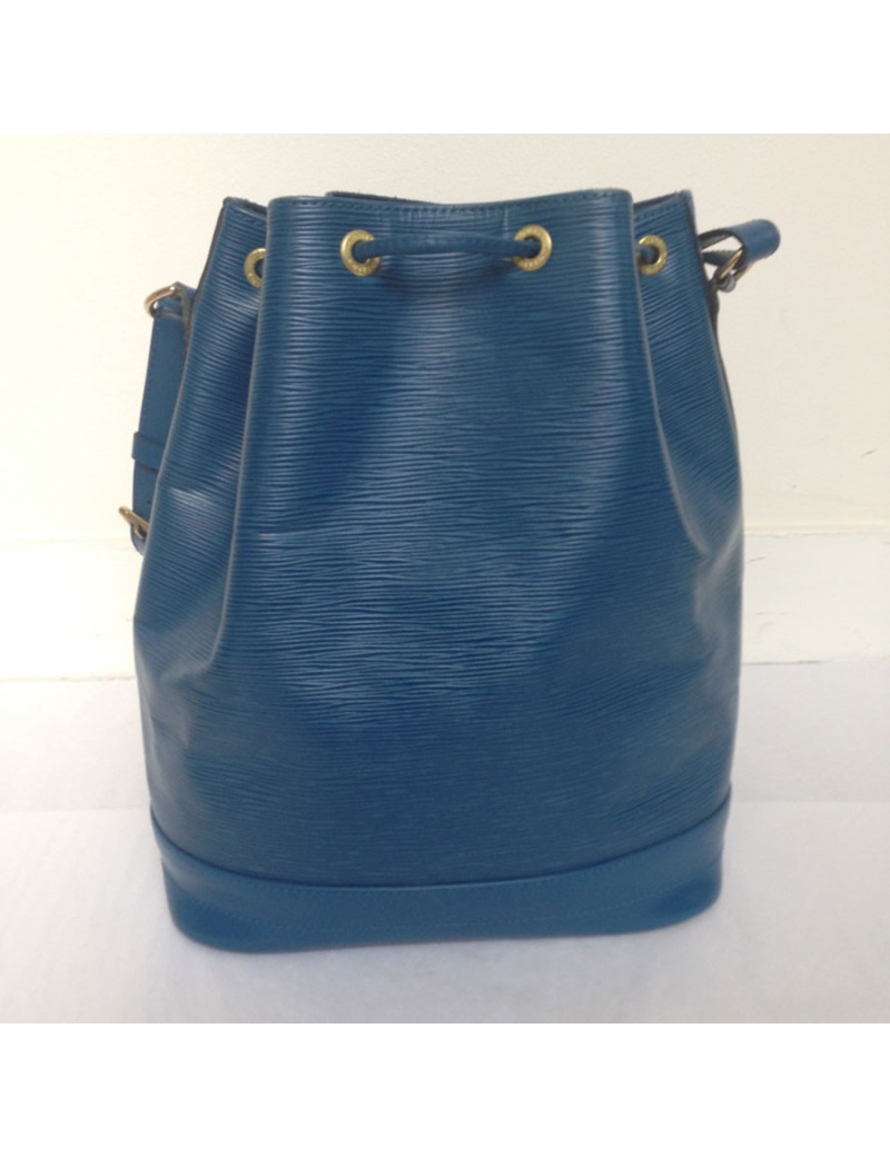 Sac "Noe" épi bleu LOUIS VUITTON