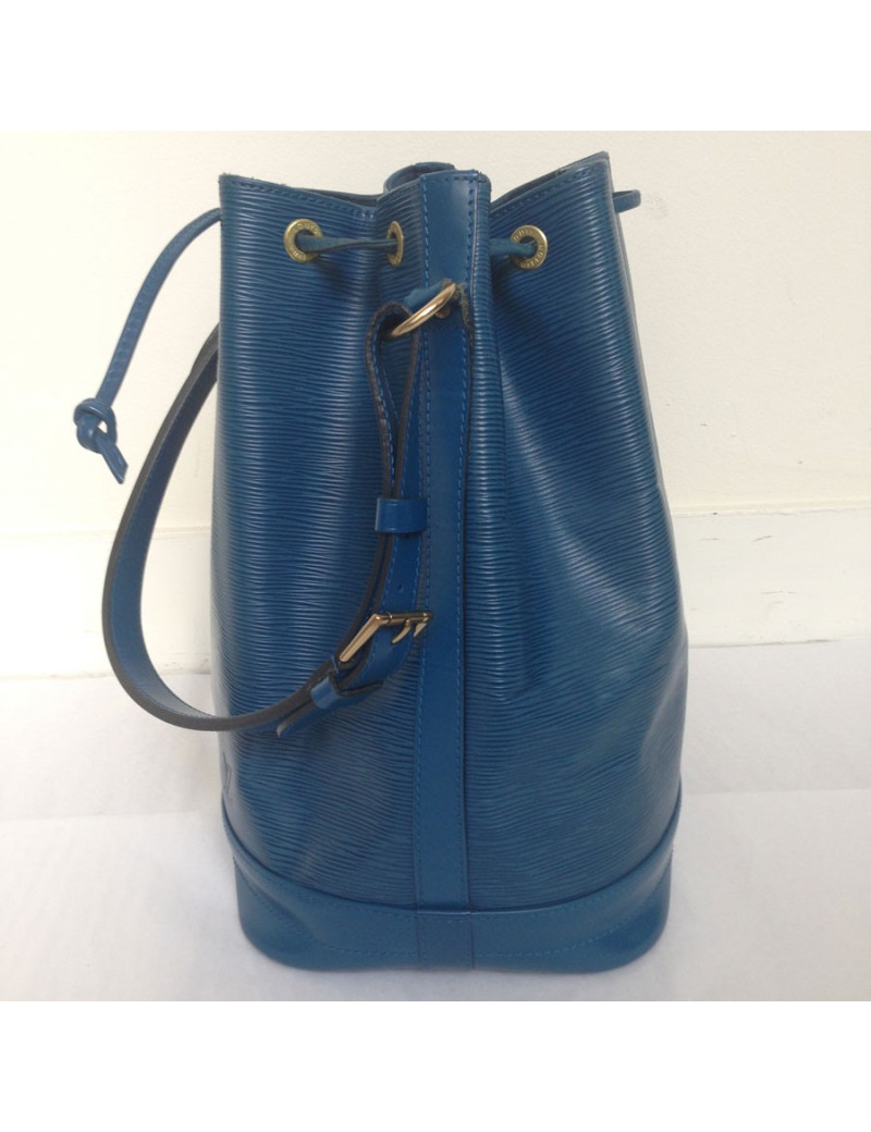 Sac "Noe" épi bleu LOUIS VUITTON