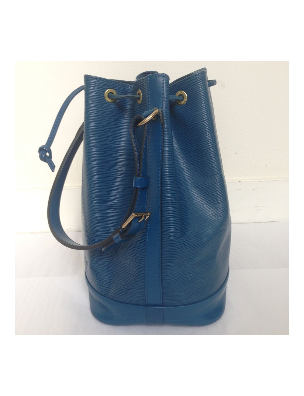 Sac "Noe" épi bleu LOUIS VUITTON