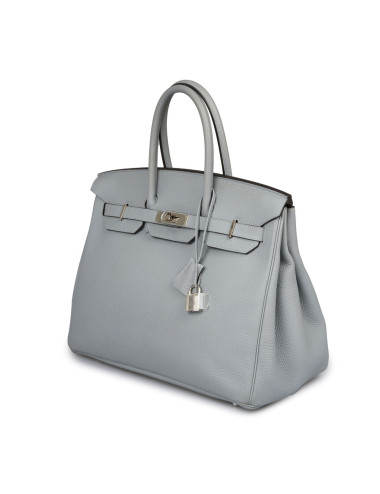 HERMES Birkin 35 linen grey Togo leather 2