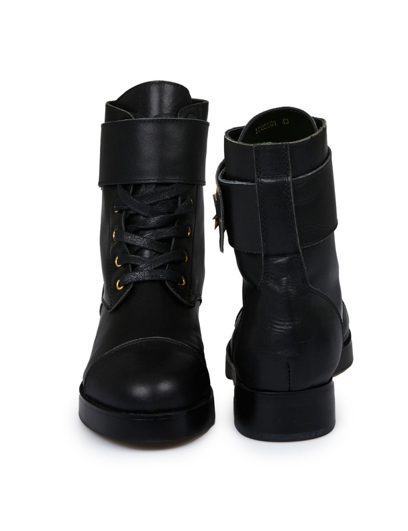Boots LOUIS VUITTON Ranger Wonderland noires T40