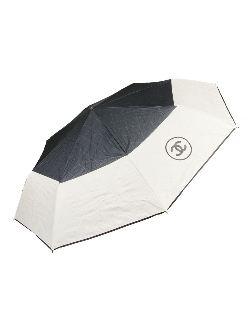 Parapluie de golf CHANEL bicolore