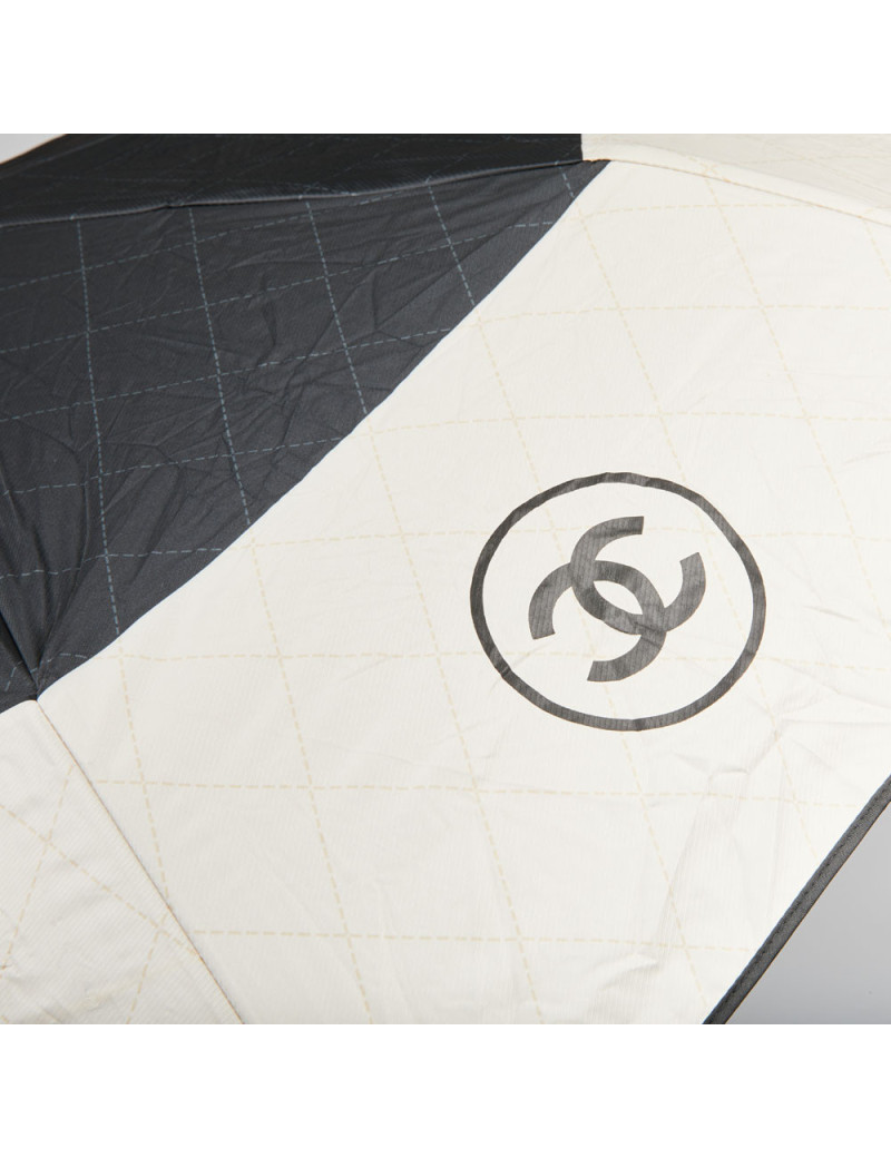 Parapluie de golf CHANEL bicolore