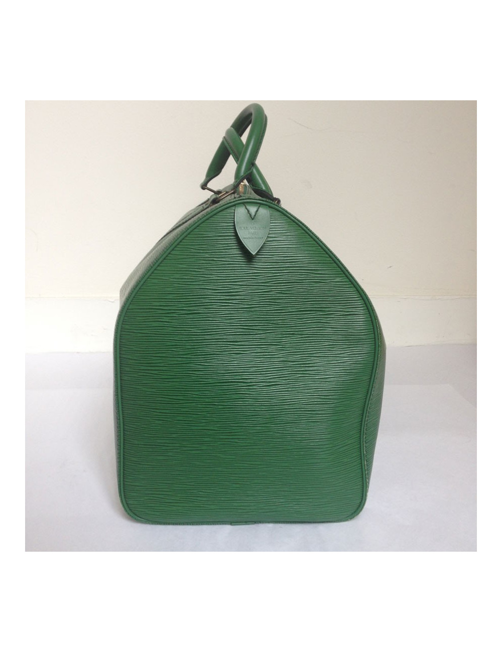 Weekender LOUIS VUITTON cuir épi vert