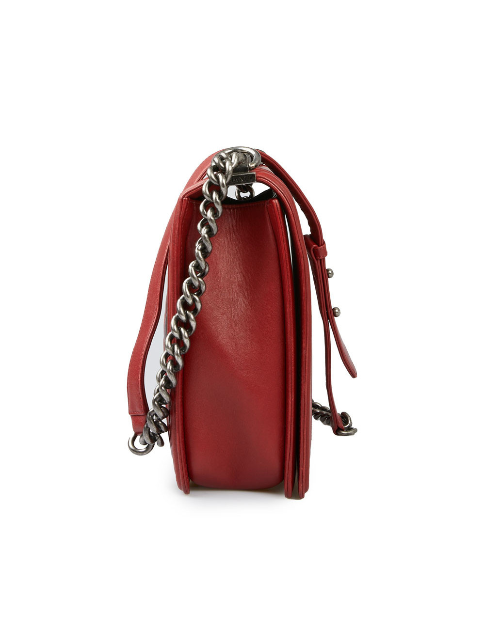 Sac à main Boy CHANEL rouge