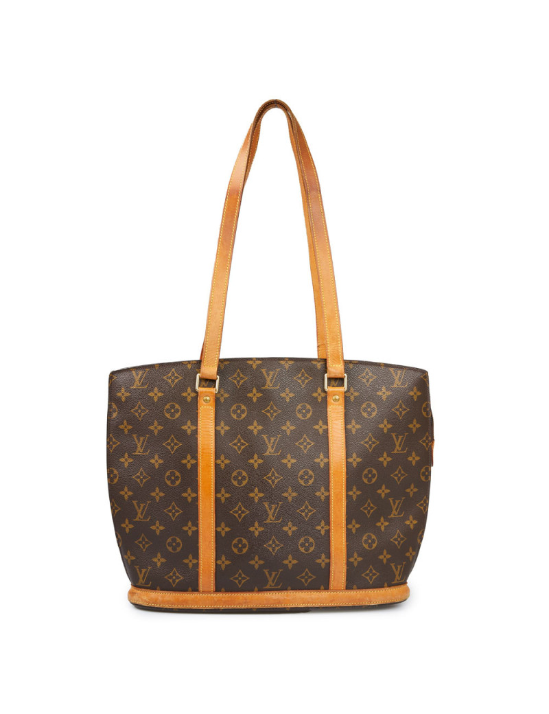 Sac cabas Babylone LOUIS VUITTON toile Monogram