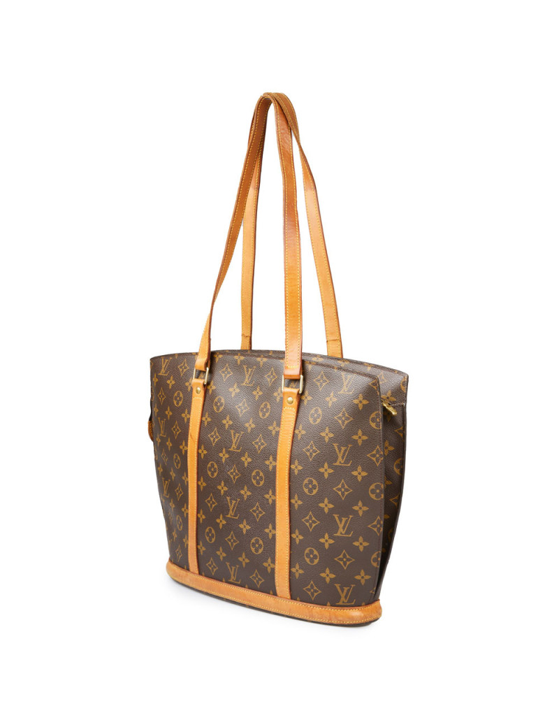 Sac cabas Babylone LOUIS VUITTON toile Monogram