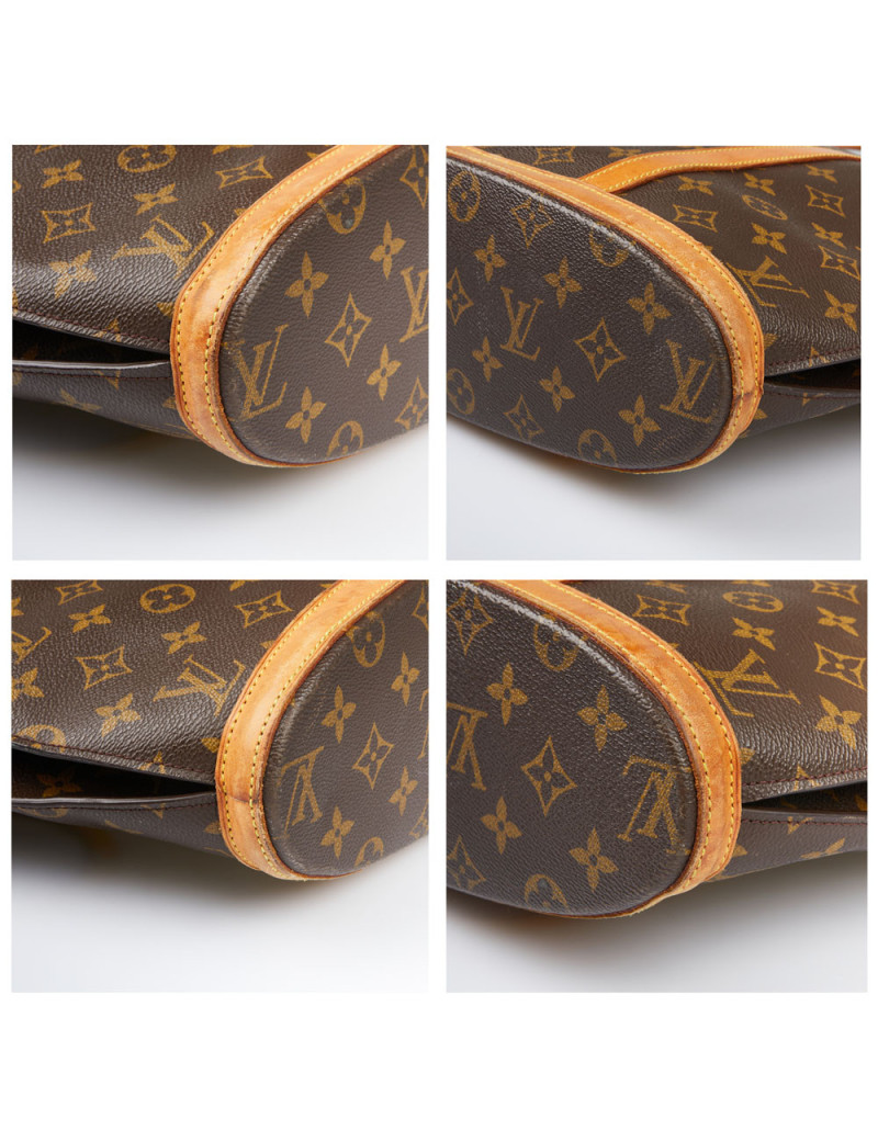 Sac cabas Babylone LOUIS VUITTON toile Monogram