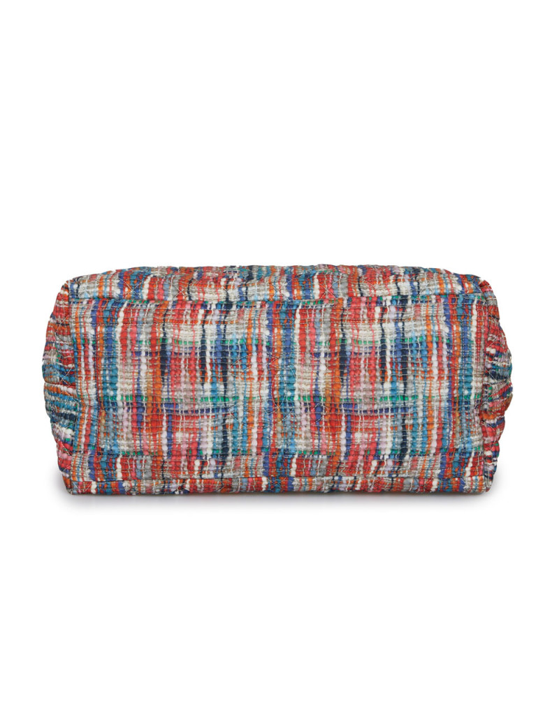 CHANEL Coccoon bag in tweed-like parachute canvas