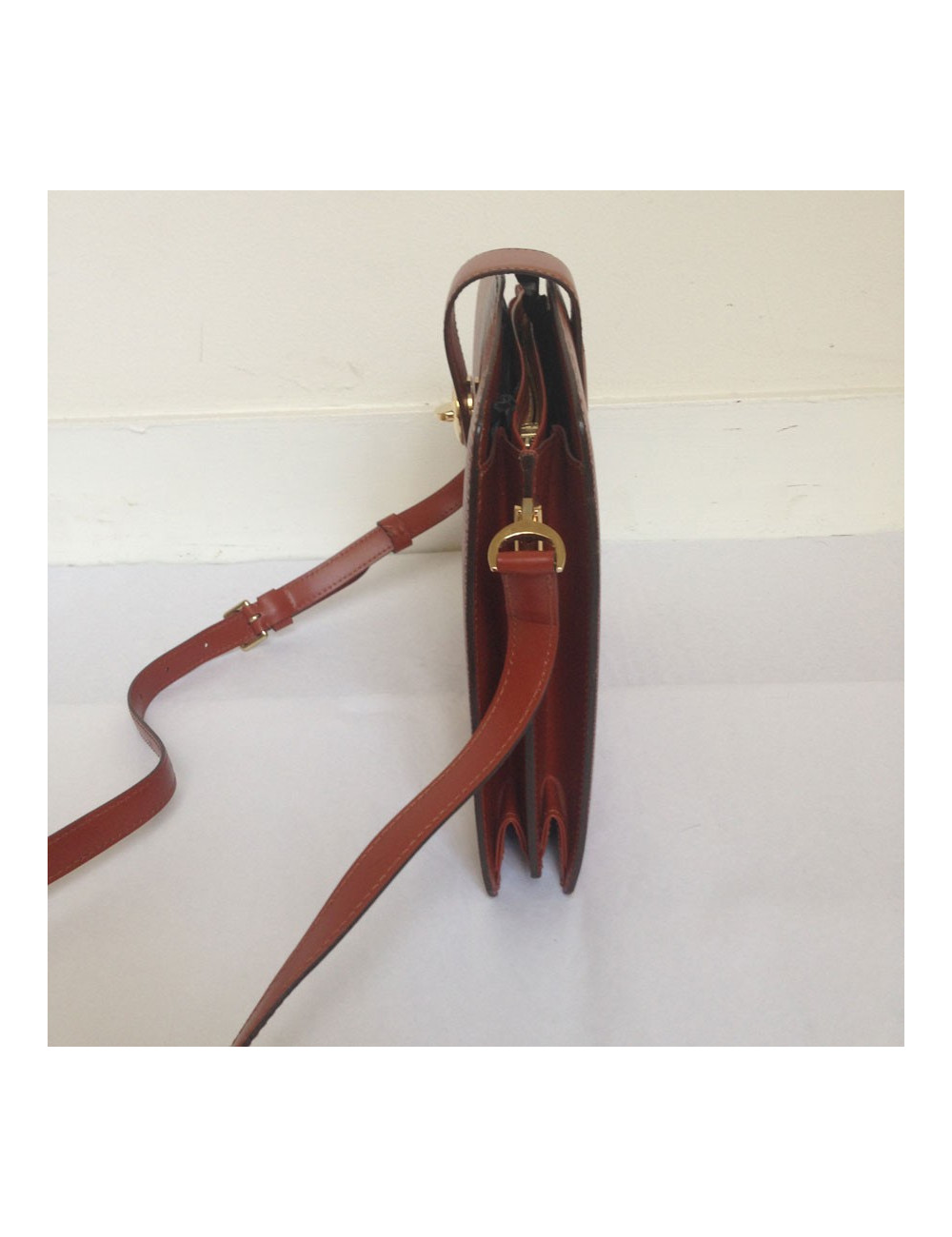 Sac épi marron LOUIS VUITTON